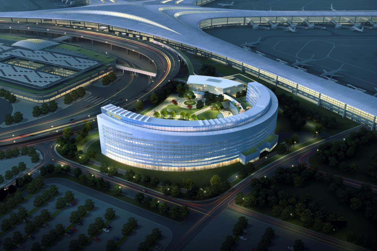 Grand Barony Qingdao Airport Hotel エクステリア 写真