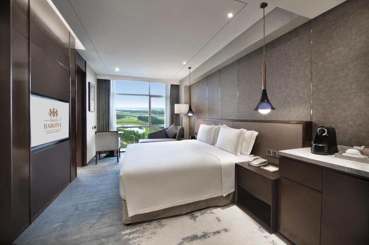 Grand Barony Qingdao Airport Hotel エクステリア 写真