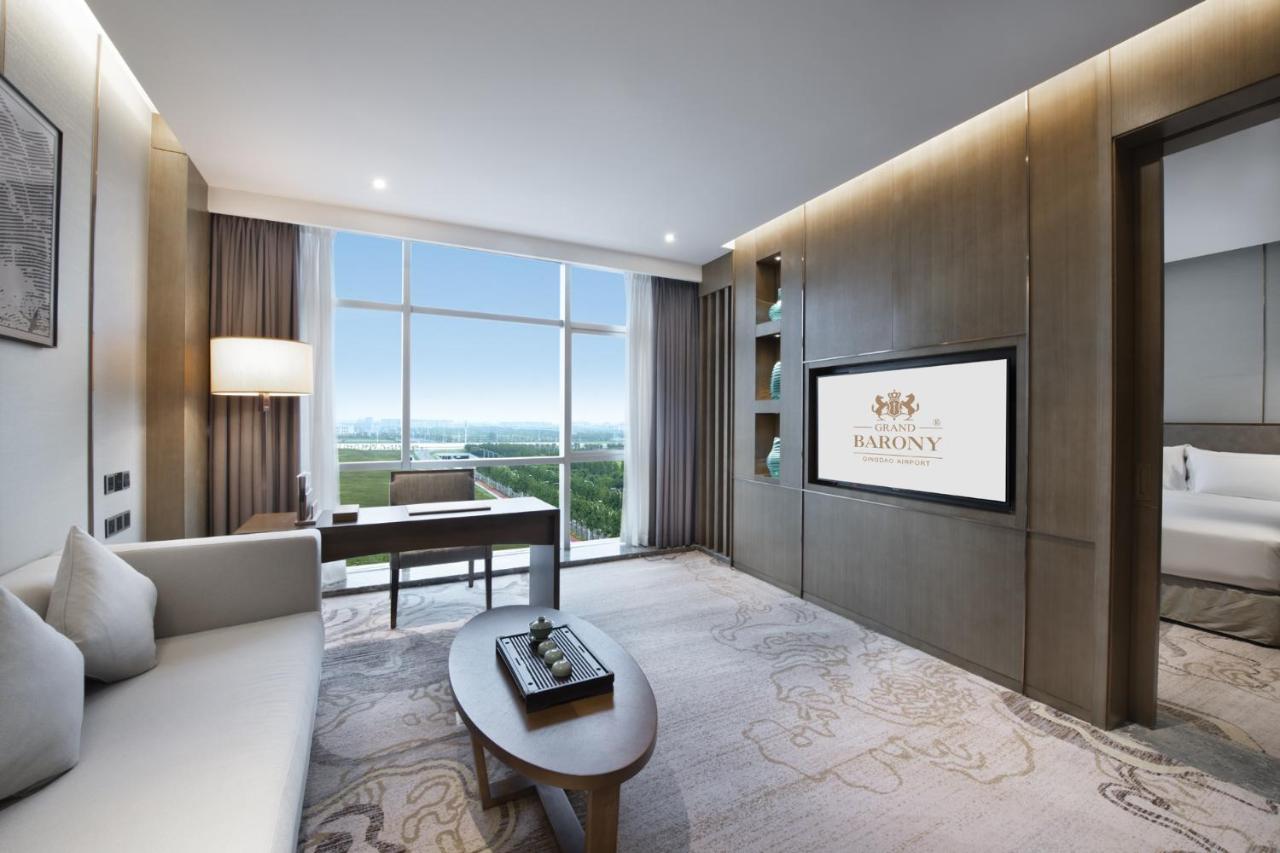 Grand Barony Qingdao Airport Hotel エクステリア 写真